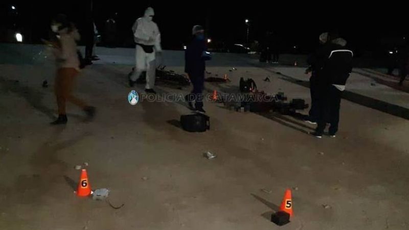Murió una motociclista en un accidente