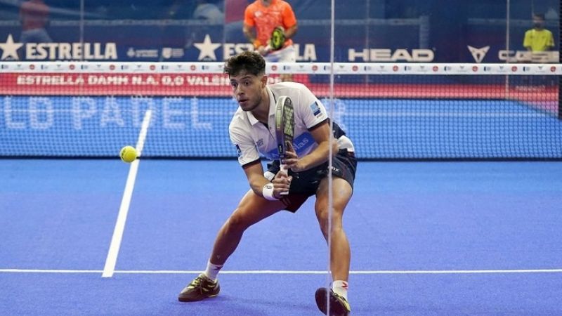 Tapia en los 4tos. del Estrella Damm Valencia Open 2020
