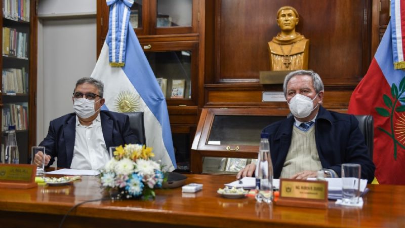 Encuentro internacional Jalil y Dusso por el Corredor Bioceánico