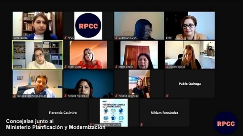 Modernización expuso en la Red de Concejalas Catamarca