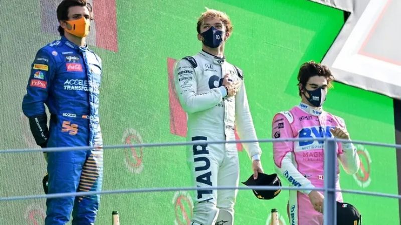 El francés Pierre Gasly le cambió la “cara” a la F1