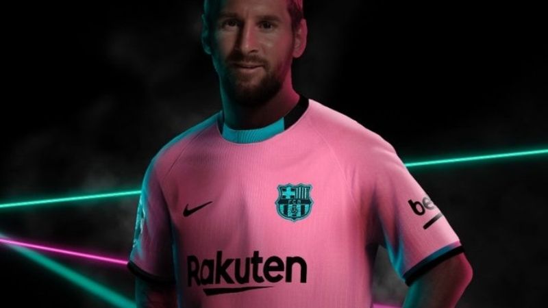 Con la imagen de Messi, Barcelona presentó su nueva camiseta