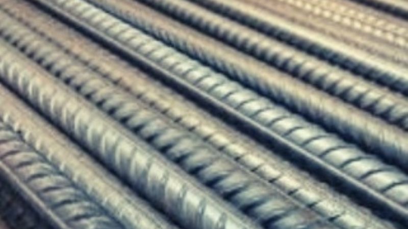 Secuestran varillas de hierro