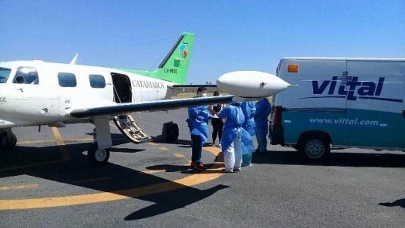 El pequeño Simón Leiva Barros, ya se encuentra en el Garrahan