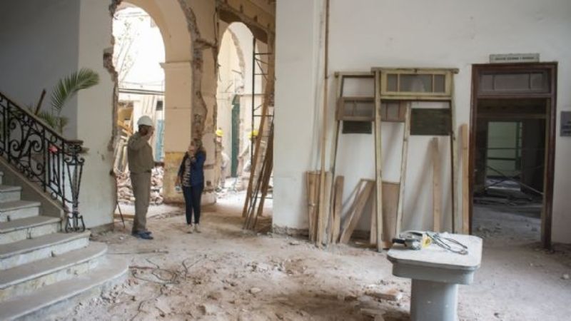 Los trabajadores accidentados en Casa de Gobierno evolucionan favorablemente