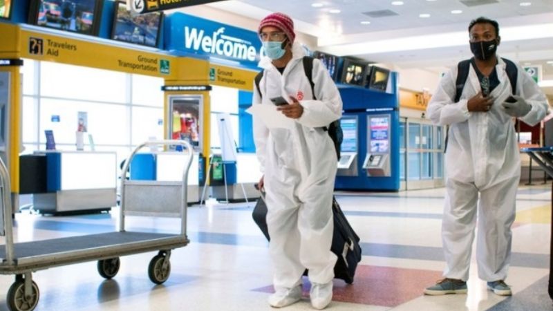 EE.UU comenzará a pedir test negativos a quienes lleguen al país en avión