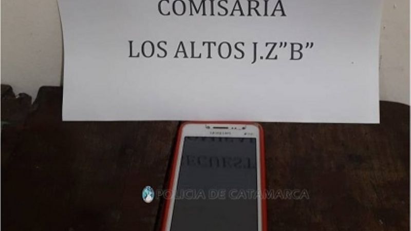 En un allanamiento recuperan un celular robado
