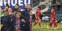 FESTEJO del PSG en Francia y lamento del Bayern Münich en Alemania.
