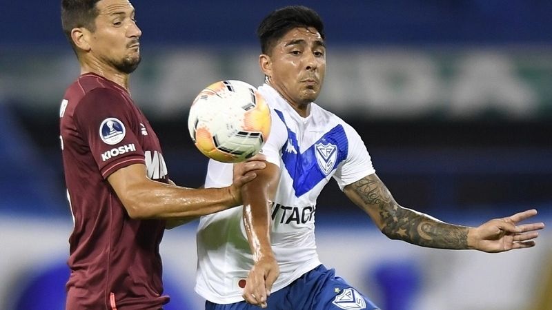 Lanús y Vélez buscan la final de la Copa Sudamericana