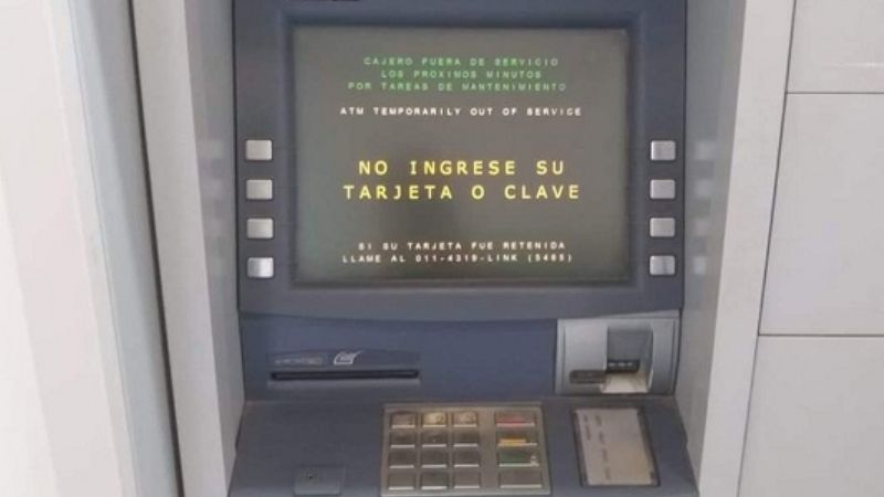 Cajero sin funcionar: siguen los reclamos al Banco Nación