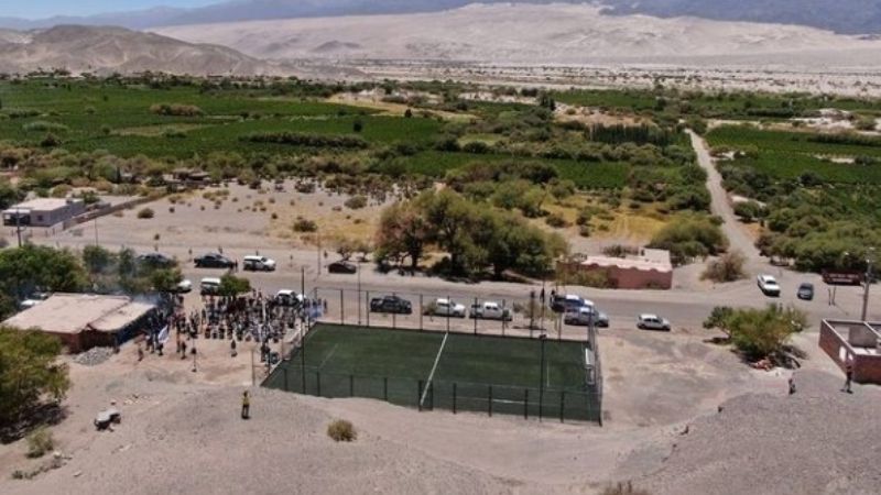 La Provincia aportará a municipios para más playones deportivos
