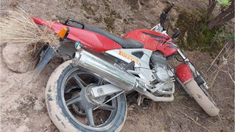 Recuperaron una motocicleta sustraída en Belén