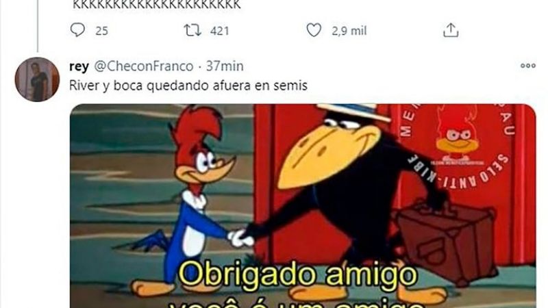 La revancha de River llegó muy rápido en las redes