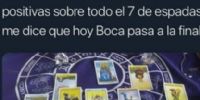 LA PREDICCIÓN del tarotista sobre las cartas de Boca.
