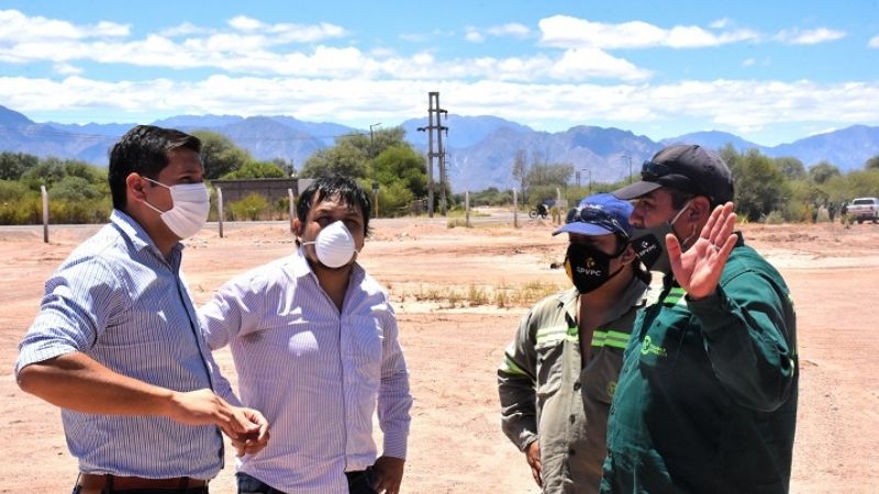 Tinogasta avanza en la recuperación del aeródromo