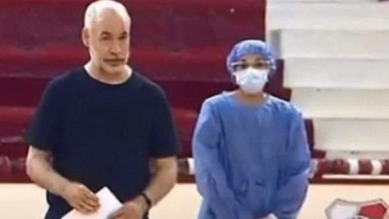 Larreta fue dado de alta y encabezó un acto en River