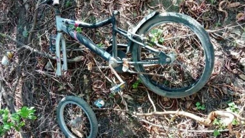 Encuentran abandonada, una bici robada