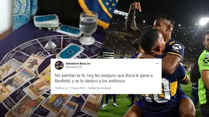 El tarotista de Boca ve campeón al “xeneize”