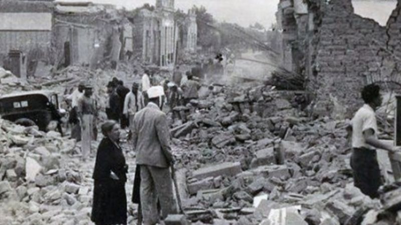 El temblor ocurrió a tres días del aniversario del recordado terremoto de 1944
