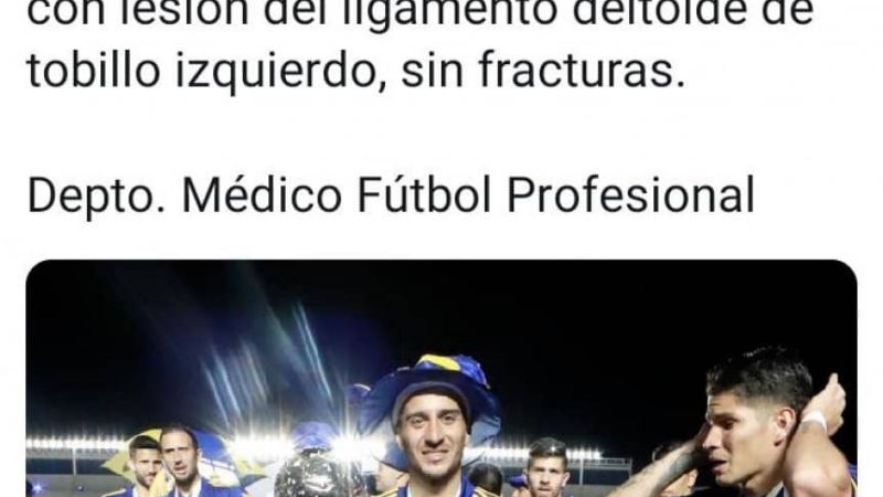 Operaron al “Pulpito” González, que estará 3 meses afuera