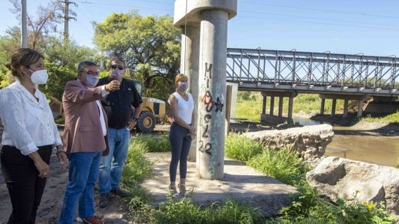 Recorrida por la obra del túnel en Tres Puentes