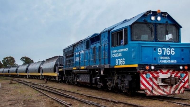 Trenes Argentinos Cargas transportó un 15% más durante el 2020
