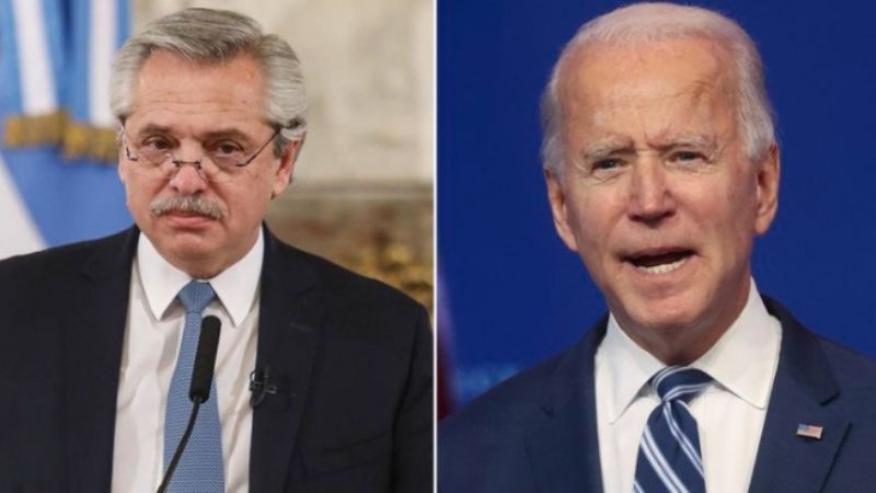 El Gobierno felicitó a Joe Biden tras asumir como presidente de EEUU