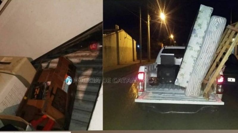 Allanamiento positivo con elementos recuperados