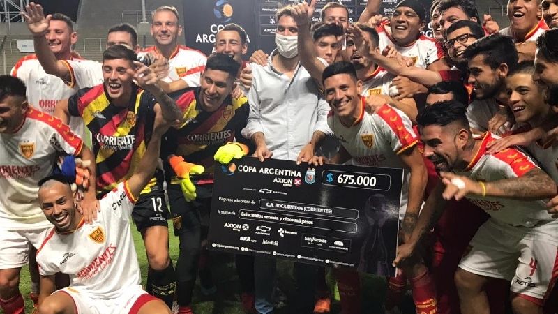 Boca Unidos goleó a Central y lo eliminó de la Copa Argentina