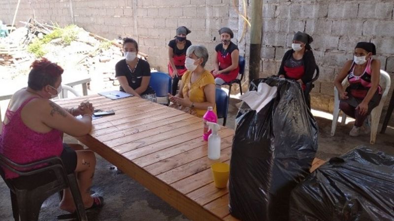 Salud brindó asesoramiento al comedor “Gauchito Gil”