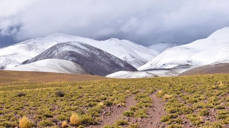 Así quedó el paisaje en Antofagasta tras el paso de una tormenta