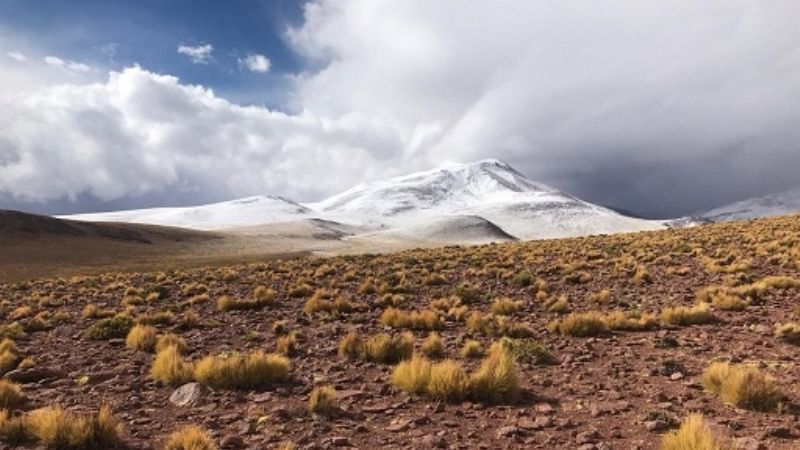 Así quedó el paisaje en Antofagasta tras el paso de una tormenta