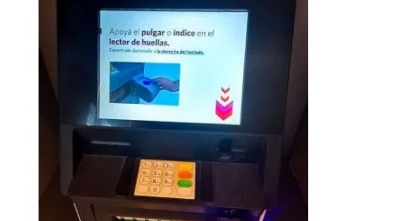 Cómo funcionarán los nuevos cajeros automáticos con huella digital