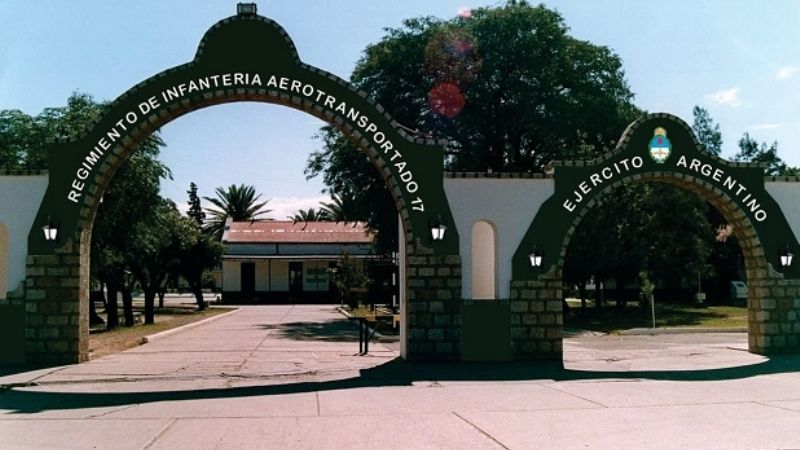 Acto aniversario de la creación del Regimiento de Catamarca