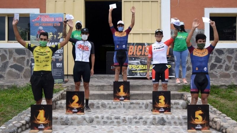 Vázquez, Fontán y Olverira dominaron las “Cumbres de Ambato”