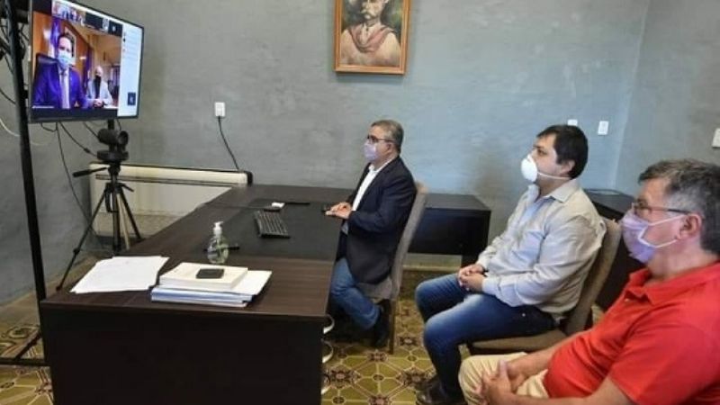 Gestiones por el corredor Bioceánico