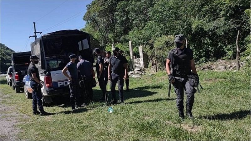 Encuentran 40 plantas de marihuana a la vera del Río El Tala