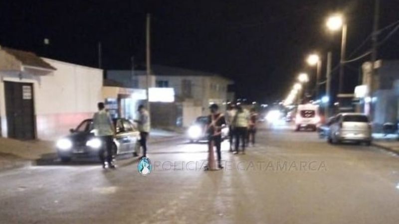 Casi 40 vehículos retenidos en controles