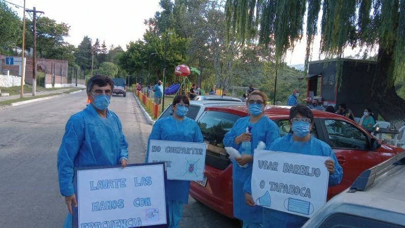 Agentes sanitarios continúan en la prevención de enfermedades