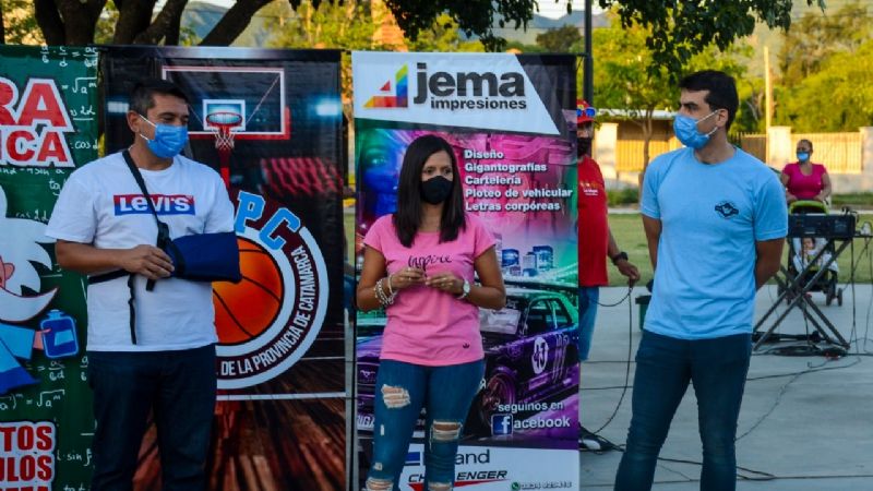 Básquet 3x3 en Fray Mamerto Esquiú