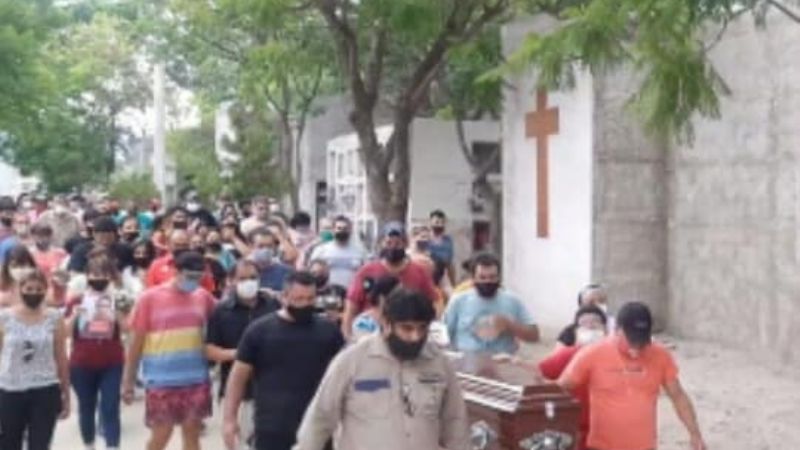 Dolor en la despedida de Hugo Ocampo