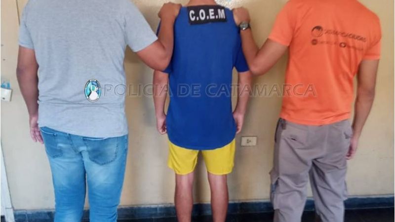 Detuvieron en el centro a un joven buscado por la Justicia