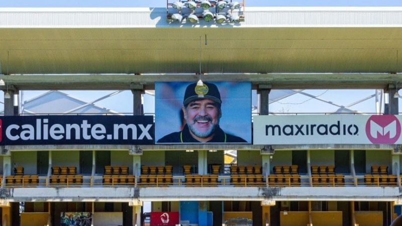 Dorados de México y un nuevo homenaje a Maradona