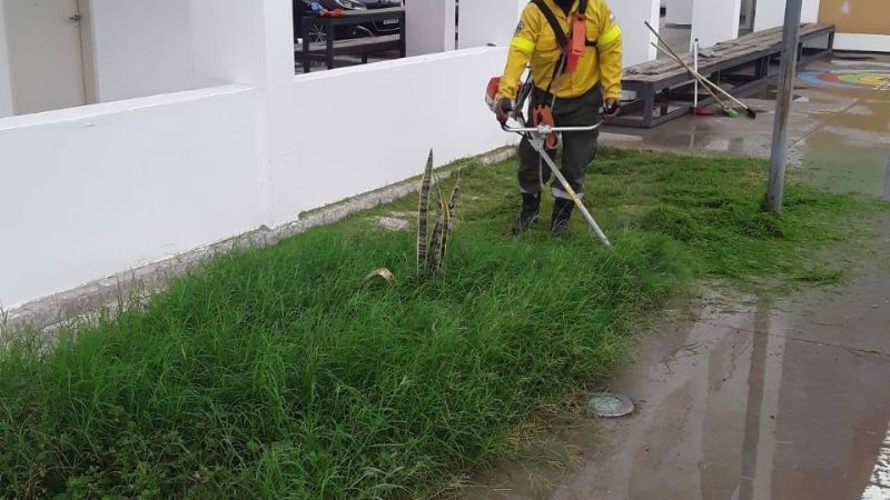 Mejoran los alrededores del Hospital “Carlos Malbrán”