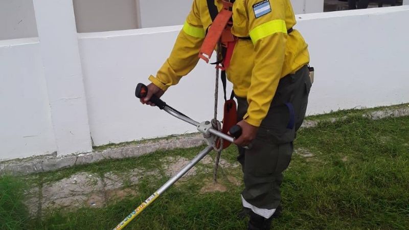 Mejoran los alrededores del Hospital “Carlos Malbrán”