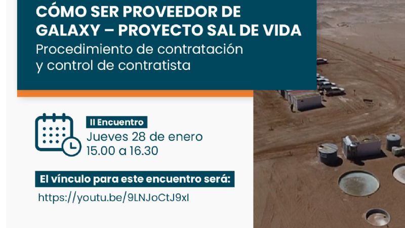 Segunda charla destinada a proveedores mineros