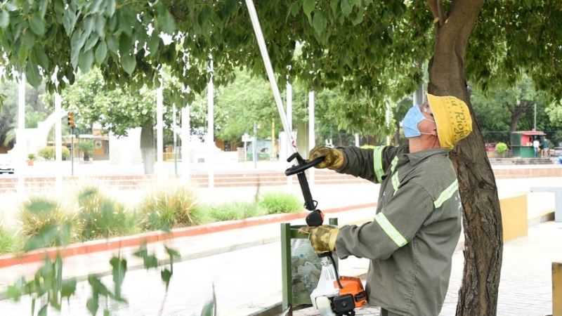 Comenzaron los trabajos de reacondicionamiento del Parque de los Niños