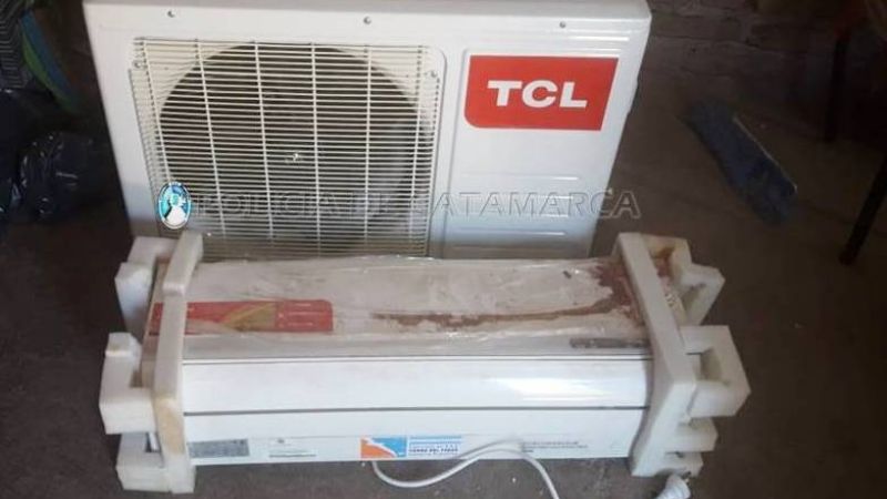 Recuperan un aire acondicionado robado en Recreo