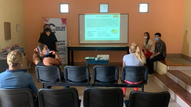 Capacitaron sobre BPM a los trabajadores del comedor “Gauchito Gil”