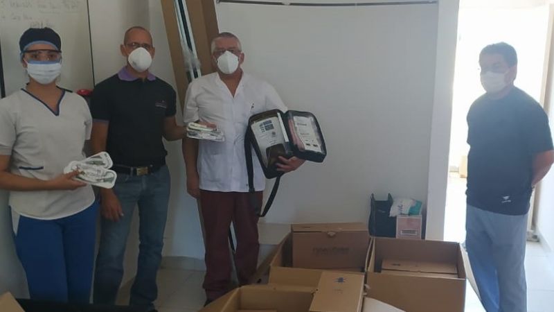 Más equipos de oxigenoterapia de alto flujo para el Malbrán